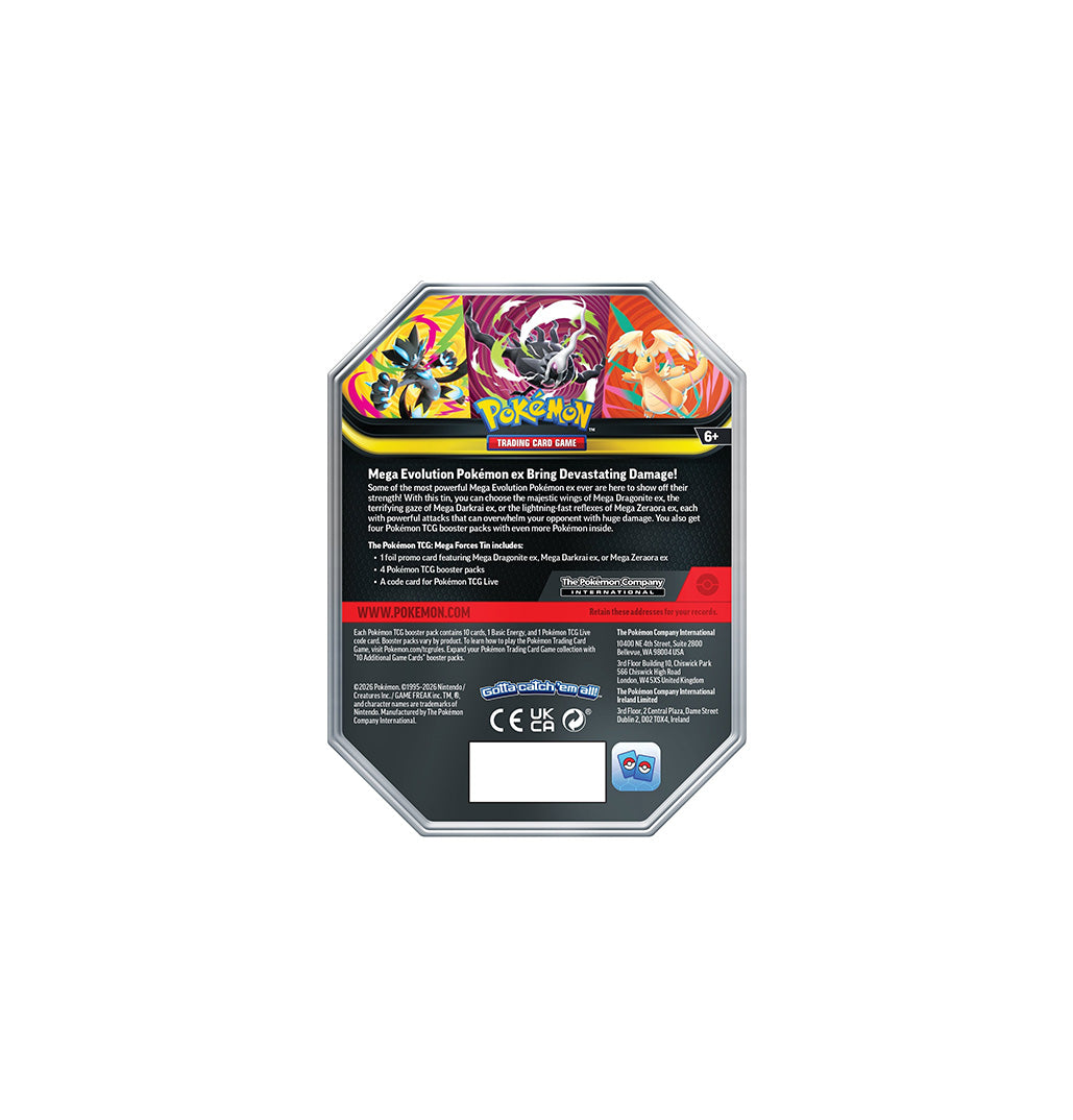 Mega Zaraora EX Tin (ESP)